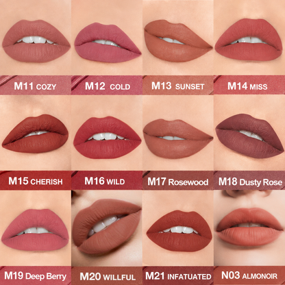 Misty Kiss Color-Lock Velvet Matte Lipstick