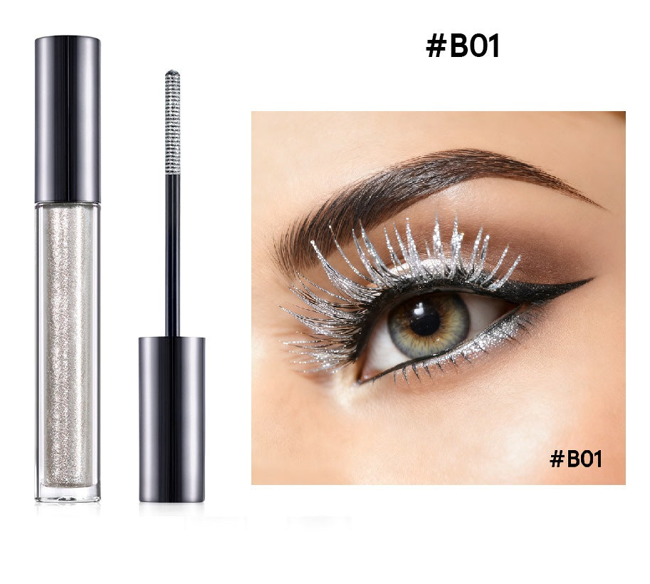Chameleon Mascara: Colorful, Vegan, Lengthening, Diamond-Like Sparkle, Long-Lasting