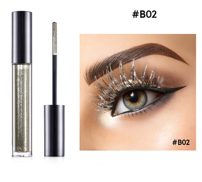 Chameleon Mascara: Colorful, Vegan, Lengthening, Diamond-Like Sparkle, Long-Lasting
