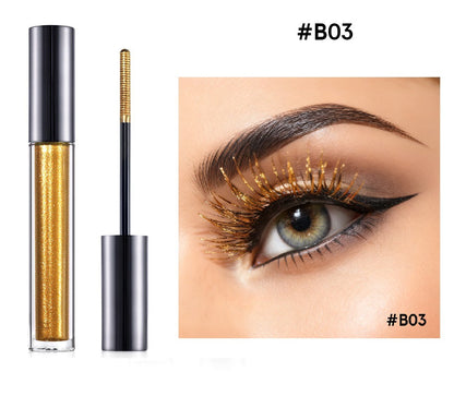 Chameleon Mascara: Colorful, Vegan, Lengthening, Diamond-Like Sparkle, Long-Lasting