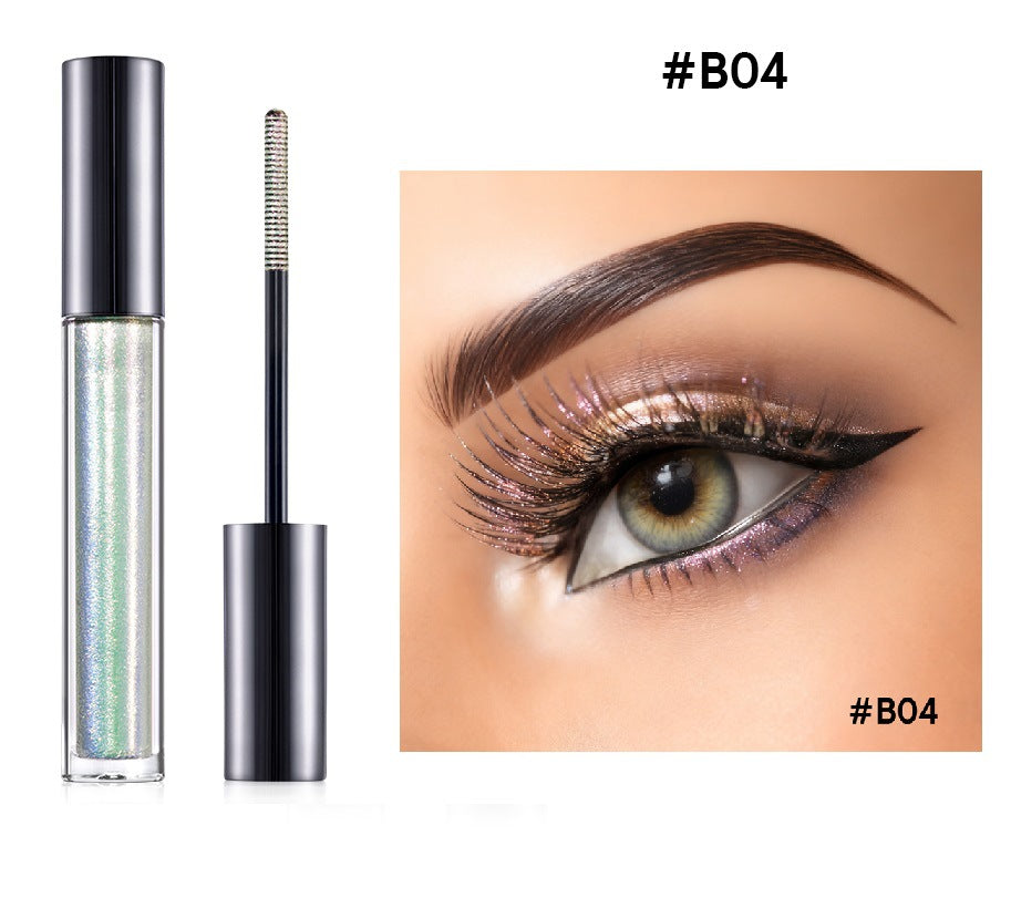 Chameleon Mascara: Colorful, Vegan, Lengthening, Diamond-Like Sparkle, Long-Lasting