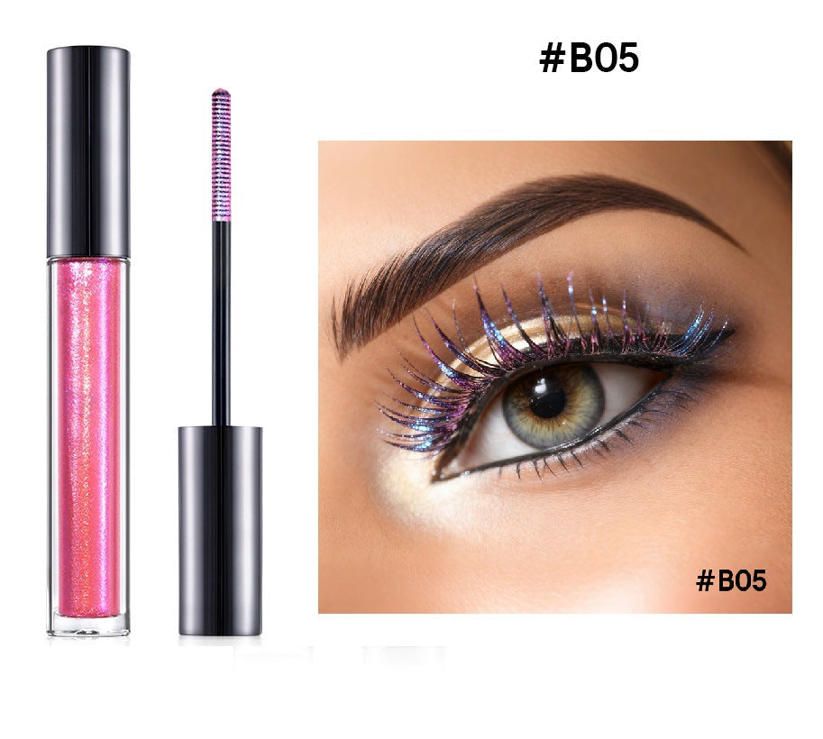 Chameleon Mascara: Colorful, Vegan, Lengthening, Diamond-Like Sparkle, Long-Lasting