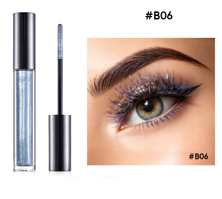 Chameleon Mascara: Colorful, Vegan, Lengthening, Diamond-Like Sparkle, Long-Lasting