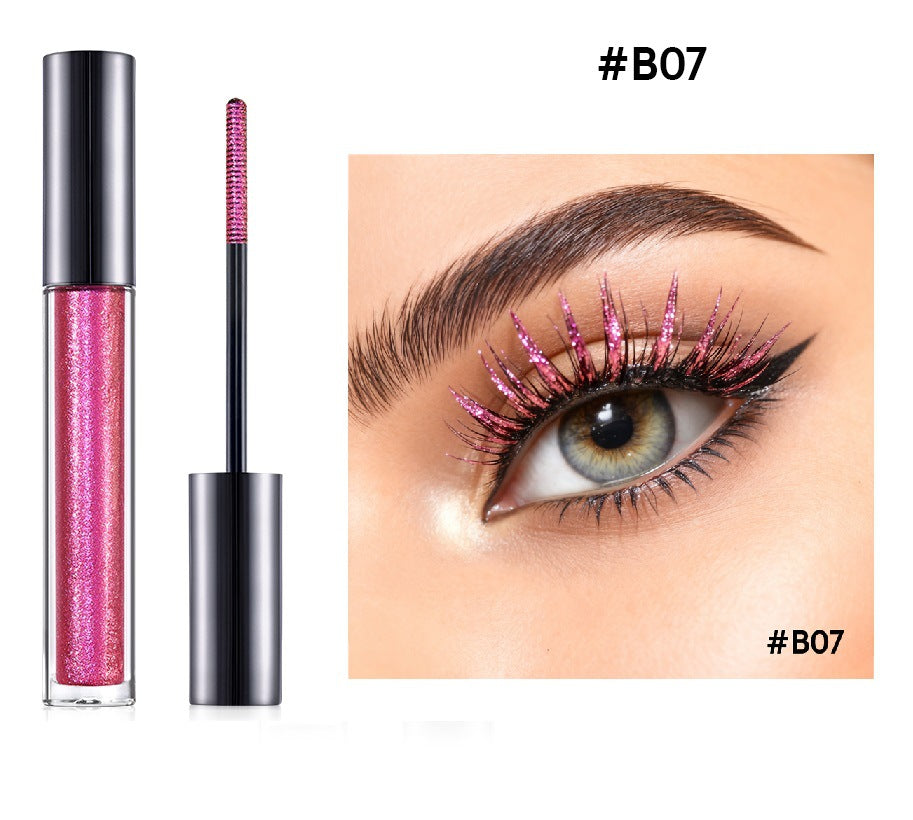 Chameleon Mascara: Colorful, Vegan, Lengthening, Diamond-Like Sparkle, Long-Lasting