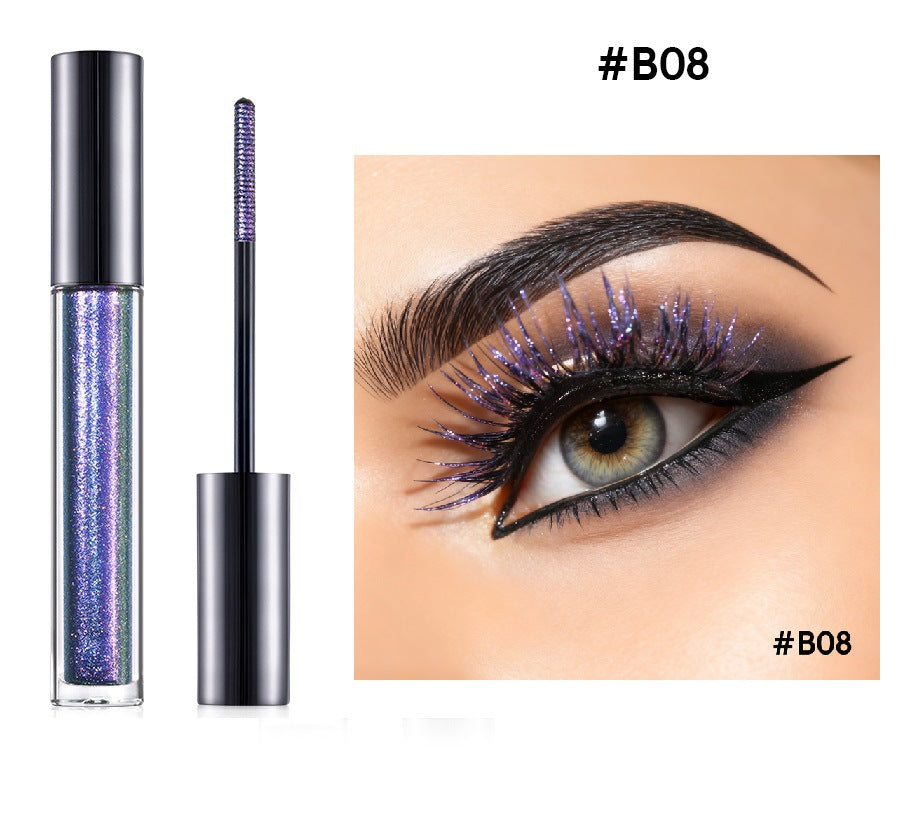 Chameleon Mascara: Colorful, Vegan, Lengthening, Diamond-Like Sparkle, Long-Lasting