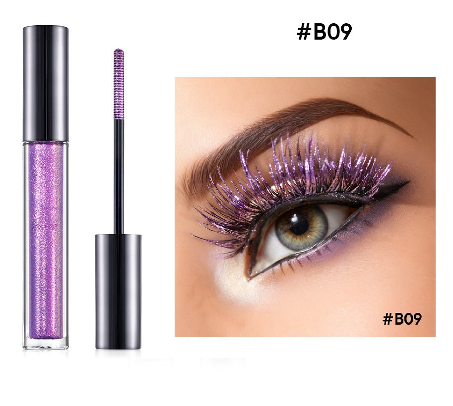 Chameleon Mascara: Colorful, Vegan, Lengthening, Diamond-Like Sparkle, Long-Lasting