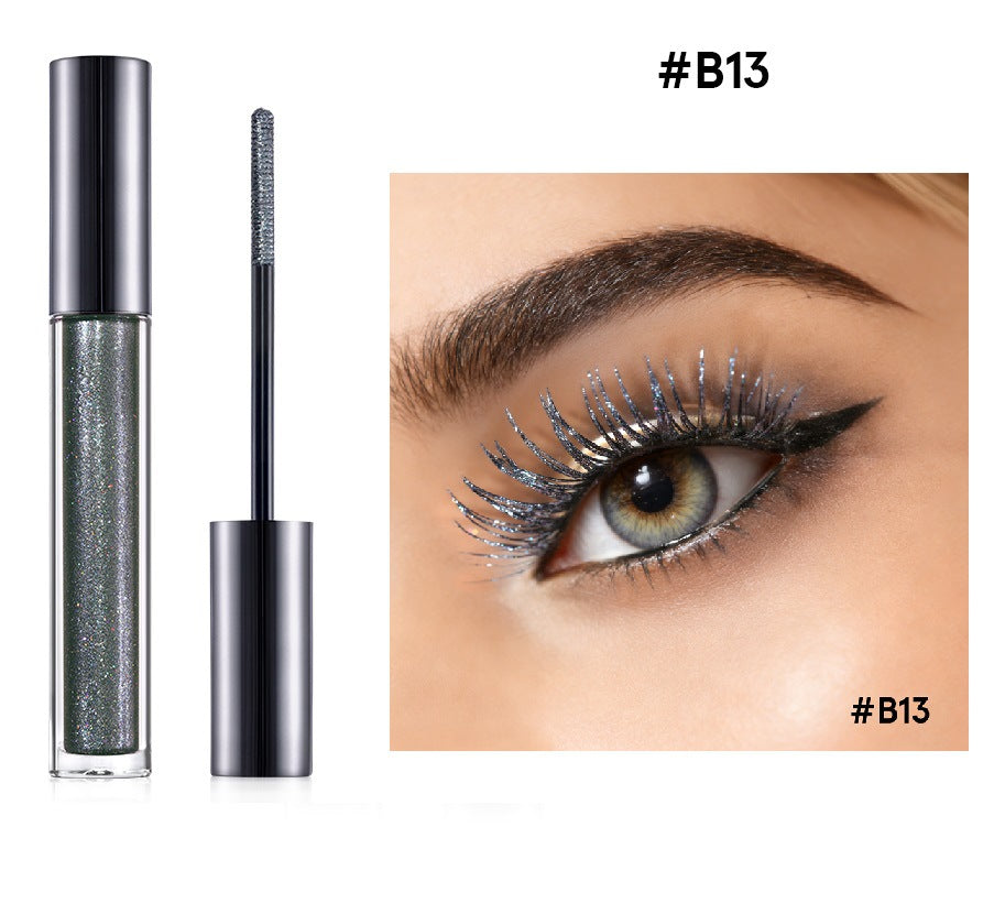 Chameleon Mascara: Colorful, Vegan, Lengthening, Diamond-Like Sparkle, Long-Lasting