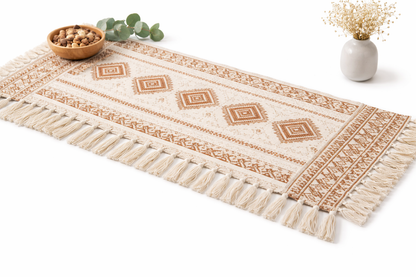 Boho Cotton Table Runner