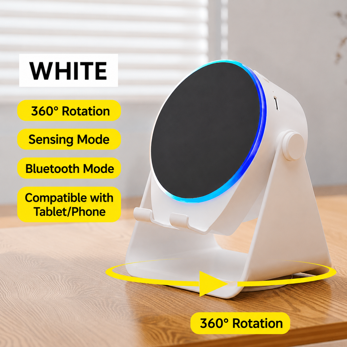 📱 Wireless Induction Audio Speaker Stand