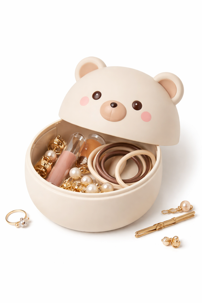 Cute Bear Jewelry Storage Box