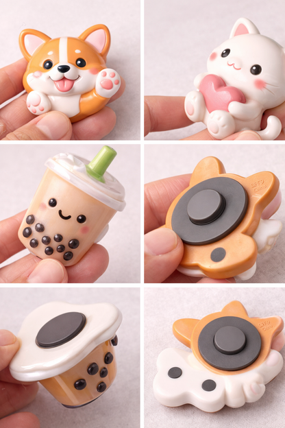 Cute Cartoon Fridge Magnets Set