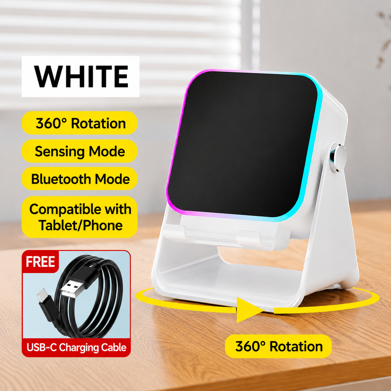 White square