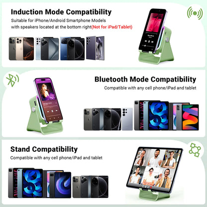 📱 Wireless Induction Audio Speaker Stand