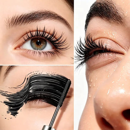 🔥Limited-Time(Buy 1 Get 1 Free)👁️✨Volumizing Lengthening Smudge—Proof Mascara with Nourishing Formula