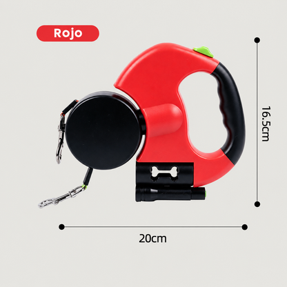 DuoLeash™ — Dual Retractable Dog Leash for 2 Dogs