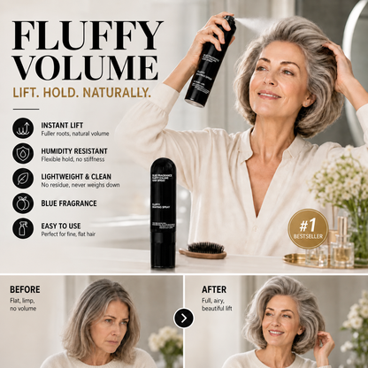 💁LAST DAY -BUY 2 GET 2 FREE✨Fluffy Hair Shaping Spray, Long-Lasting Fragrance Volumizing Hairspray, All-Day Hold