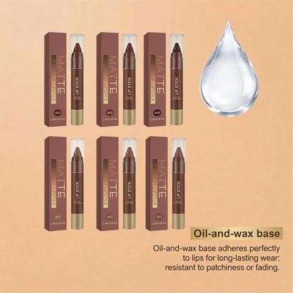 Rich Chocolate Series Matte Lip Gloss