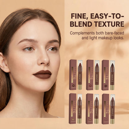Rich Chocolate Series Matte Lip Gloss