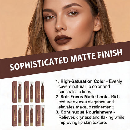 Rich Chocolate Series Matte Lip Gloss