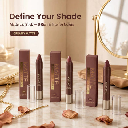 Rich Chocolate Series Matte Lip Gloss